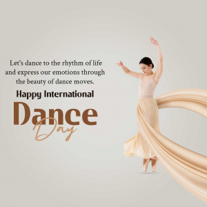 International Dance Day event advertisement