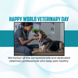 World Veterinary Day creative image