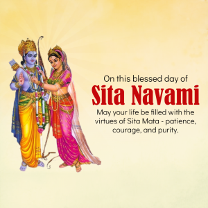 Sita Navami poster Maker