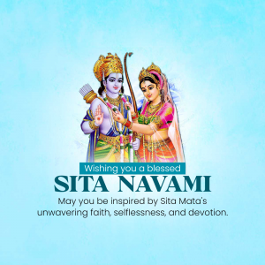 Sita Navami event advertisement