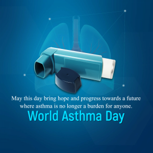 World Asthma Day Instagram Post