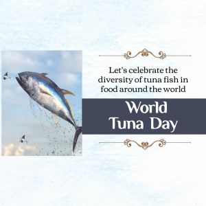 World Tuna Day marketing poster