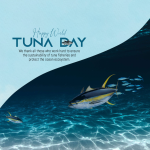 World Tuna Day Facebook Poster