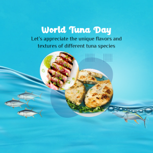 World Tuna Day creative image
