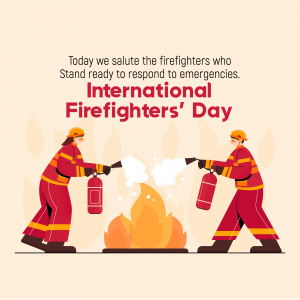 International Firefighters' Day creative image