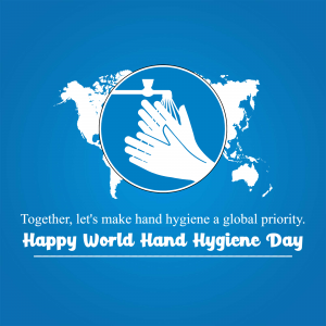 World Hand Hygiene Day marketing flyer