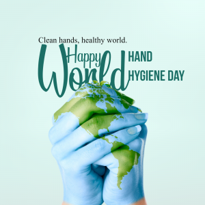 World Hand Hygiene Day Facebook Poster