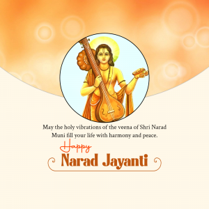 Narad Jayanti Facebook Poster