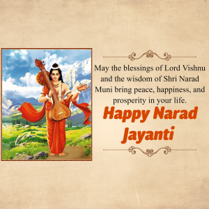 Narad Jayanti poster Maker