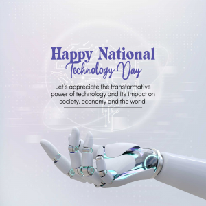 National Technology Day creative image