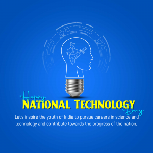 National Technology Day Instagram Post