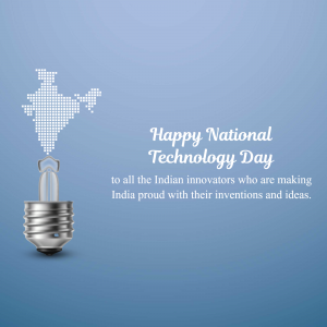 National Technology Day poster Maker