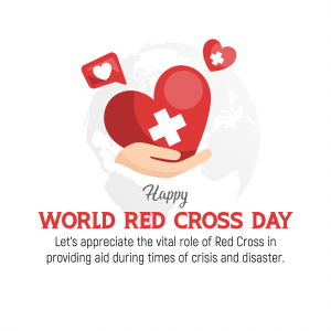 World Red Cross Day Facebook Poster