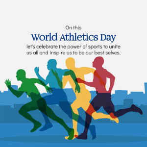 World Athletics Day ad post