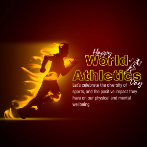 World Athletics Day graphic