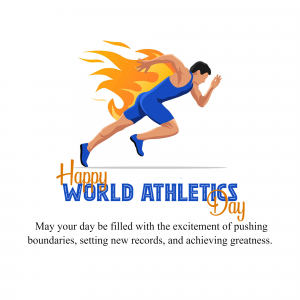 World Athletics Day creative image