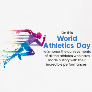 World Athletics Day Instagram Post