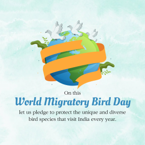World Migratory Bird Day poster Maker