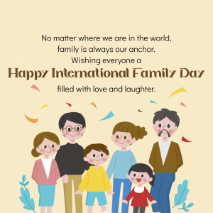 International Day of Families event advertisement