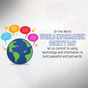 World Information Society Day creative image