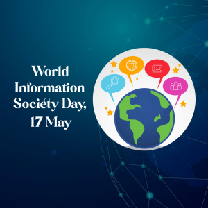 World Information Society Day whatsapp status poster