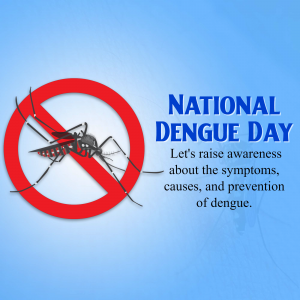 National Dengue Day poster Maker