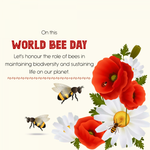 World Bee Day Instagram Post