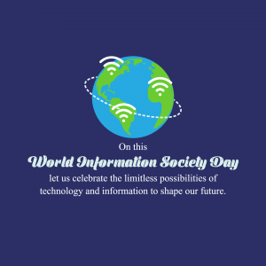 World Information Society Day event advertisement