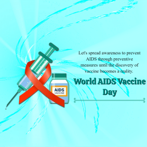 World AIDS Vaccine Day Instagram Post