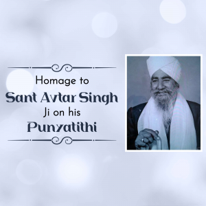 Sant Avtar Singh Punyatithi image