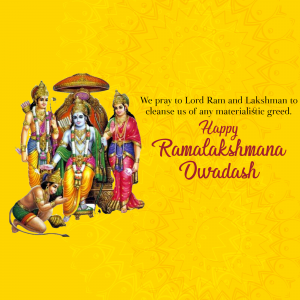 Ramalakshmana Dwadashi creative image