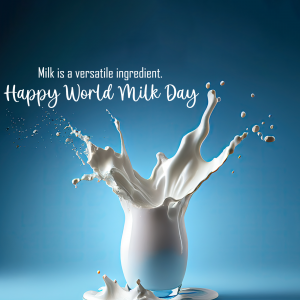 World Milk Day Facebook Poster