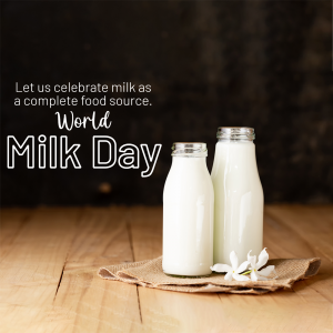 World Milk Day poster Maker