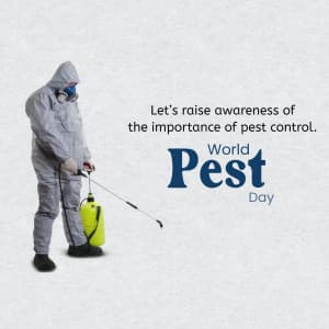 World Pest Day poster Maker