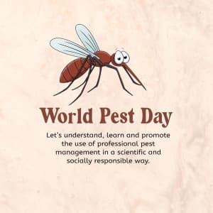 World Pest Day Instagram Post