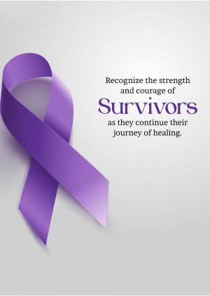 Cancer Survivors Day flyer