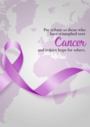 Cancer Survivors Day poster