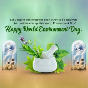 Business Special - World Environment Day marketing poster