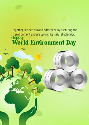 Business Special - World Environment Day marketing flyer