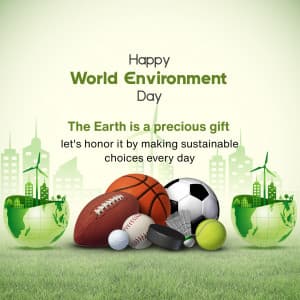 Business Special - World Environment Day whatsapp status poster