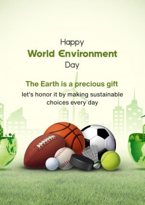 Business Special - World Environment Day Facebook Poster