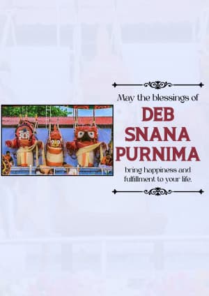 Debasnana Purnima post