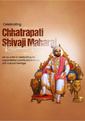 Chhatrapati Shivaji Maharaj Rajyabhisek din graphic