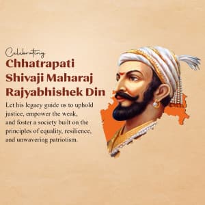 Chhatrapati Shivaji Maharaj Rajyabhisek din post
