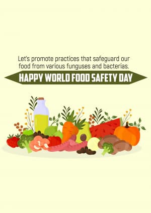 World Food Safety Day graphic