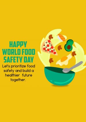 World Food Safety Day creative image