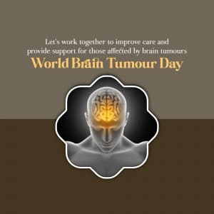World Brain Tumour Day ad post