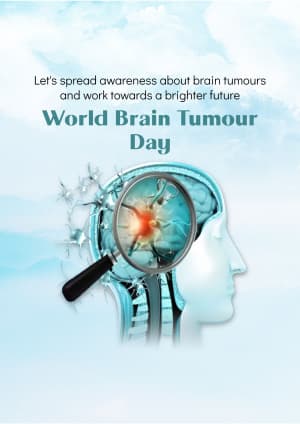 World Brain Tumour Day creative image