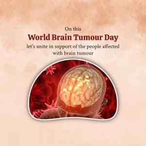 World Brain Tumour Day Instagram Post