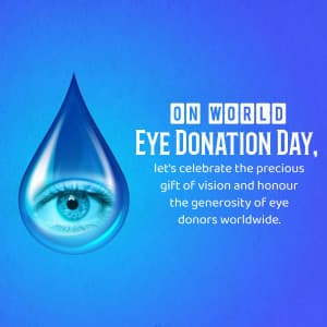 World Eye Donation Day Instagram Post